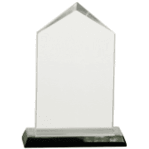 6.5" Silver Jewel Impress Acrylic Award