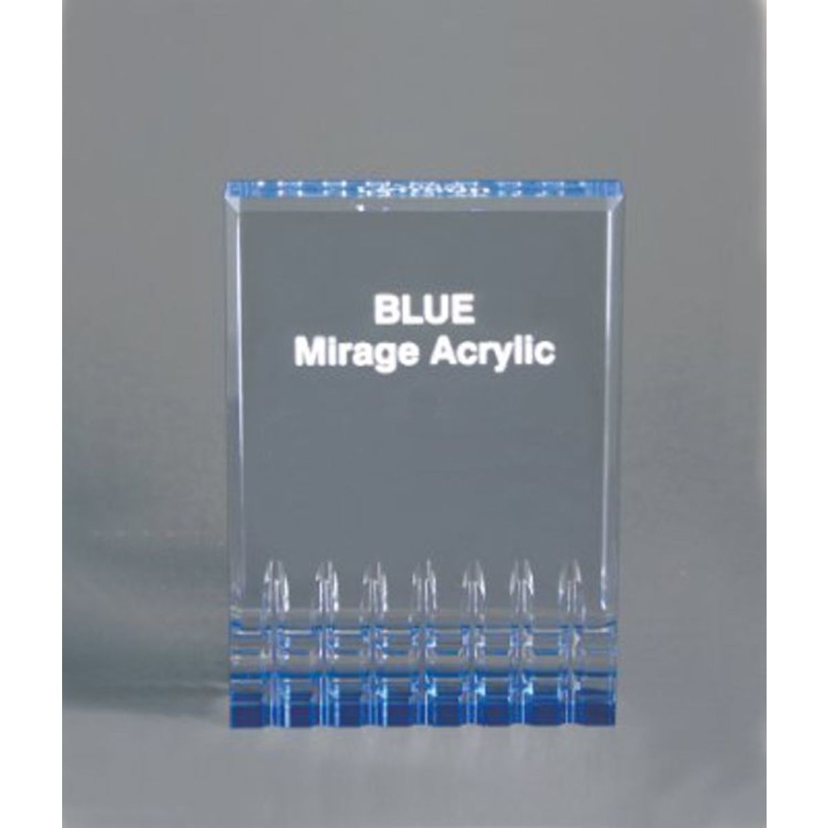 4.25" x 6" Blue Mirage Acrylic Award