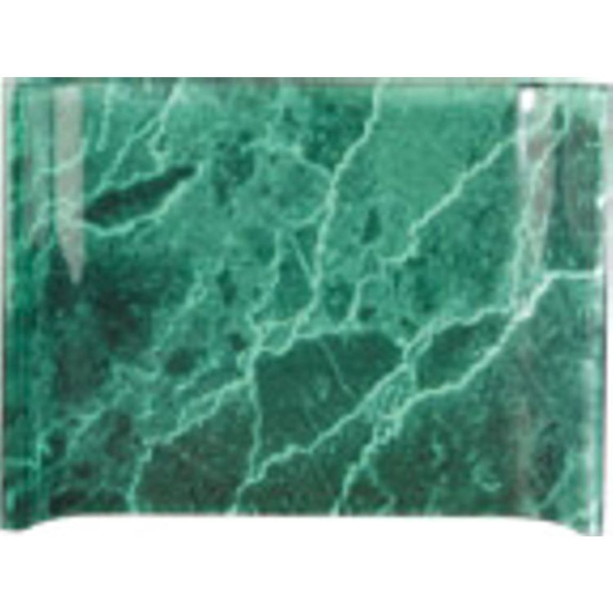 7" x 10" Green Marble Acrylic Crescent Award