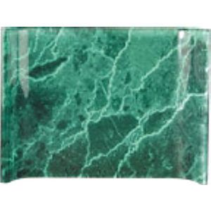 7" x 10" Green Marble Acrylic Crescent Award