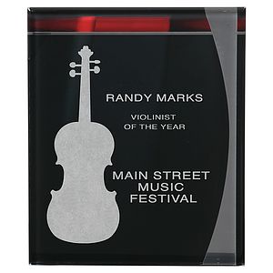 8.75" x 11.75" Lustre Acrylic Plaque Award