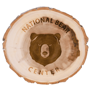 4" Old West Log Cottonwood Coaster