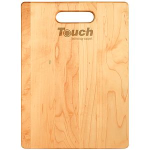 13 3/4" x 9 3/4" Maple Cutting Board MADE IN THE USA!