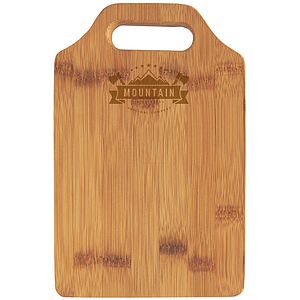 9" x 6" Bamboo Cutting Board with Handle
