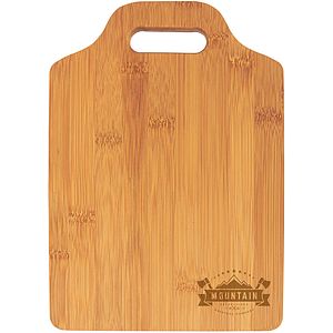 11" x 7 3/4" Bamboo Cutting Board with Handle