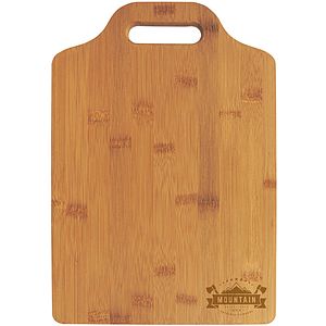 13" x 9" Bamboo Cutting Board with Handle