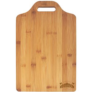 15" x 10 1/4" Bamboo Cutting Board with Handle
