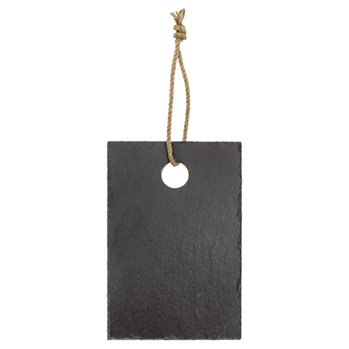 6" x 9" Rectangle Slate Cutting Board with Hanger String