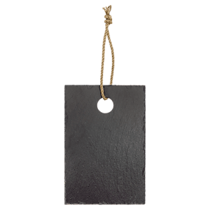 6" x 9" Rectangle Slate Cutting Board with Hanger String