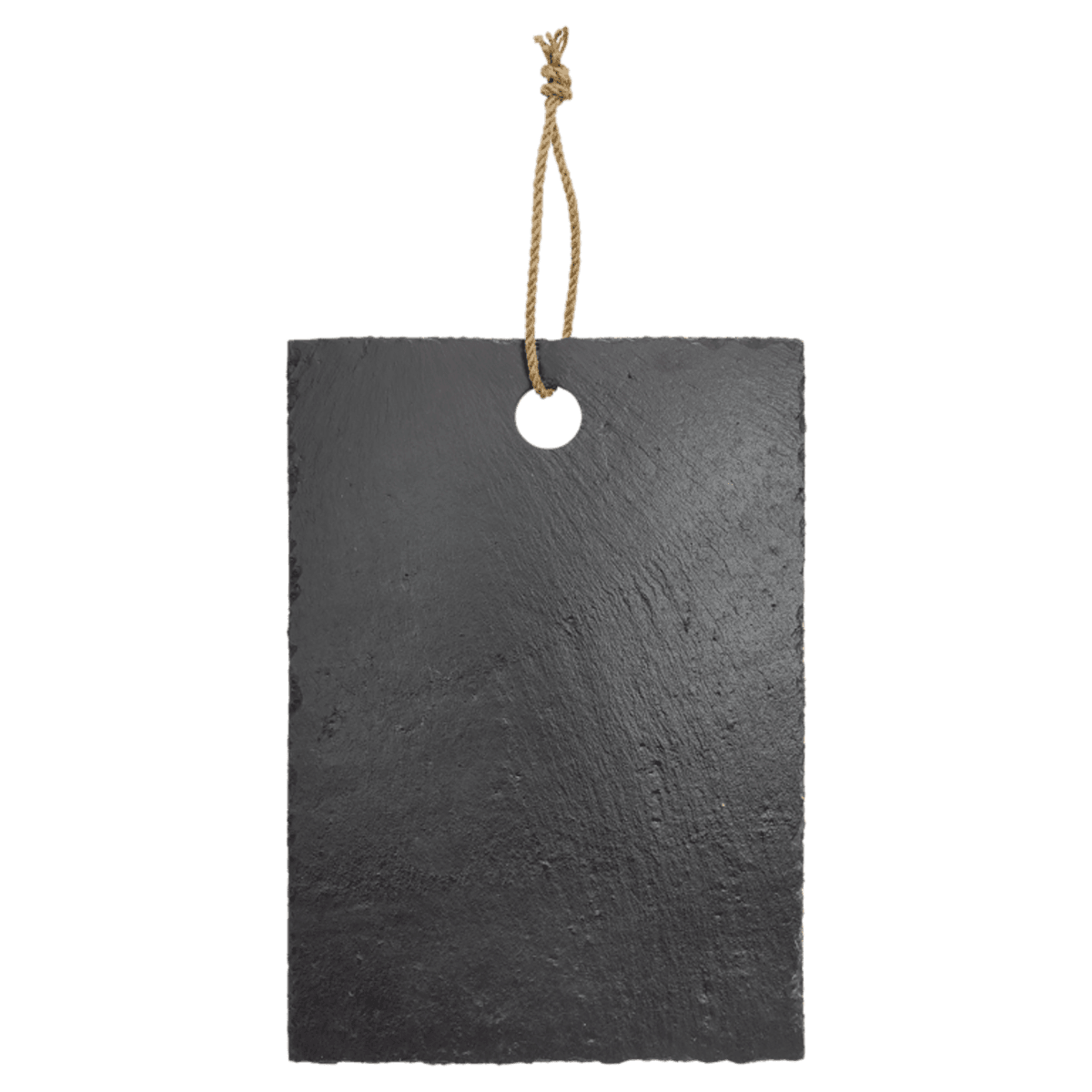 9 3/4" x 13 3/4" Rectangle Slate Cutting Board with Hanger String