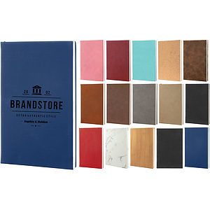 5.25" x 8.25" Leatherette Sketch Book, Notebooks