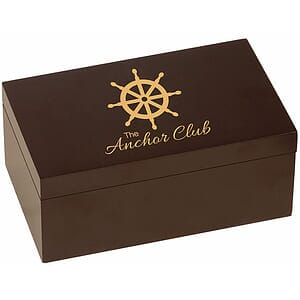 Rosewood Finish Dominos Game Gift Set