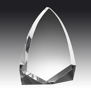 Small Cathedral Crystal Award