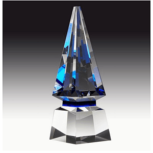 Blue Spire Crystal Award