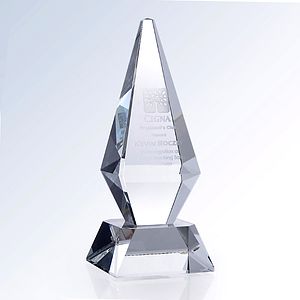 Large Excellence Crystal Award