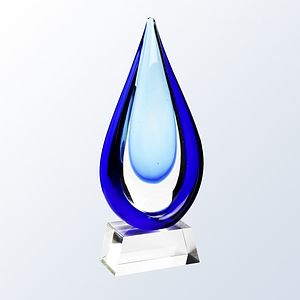 Large Aquatic Award w/Clear Base Award