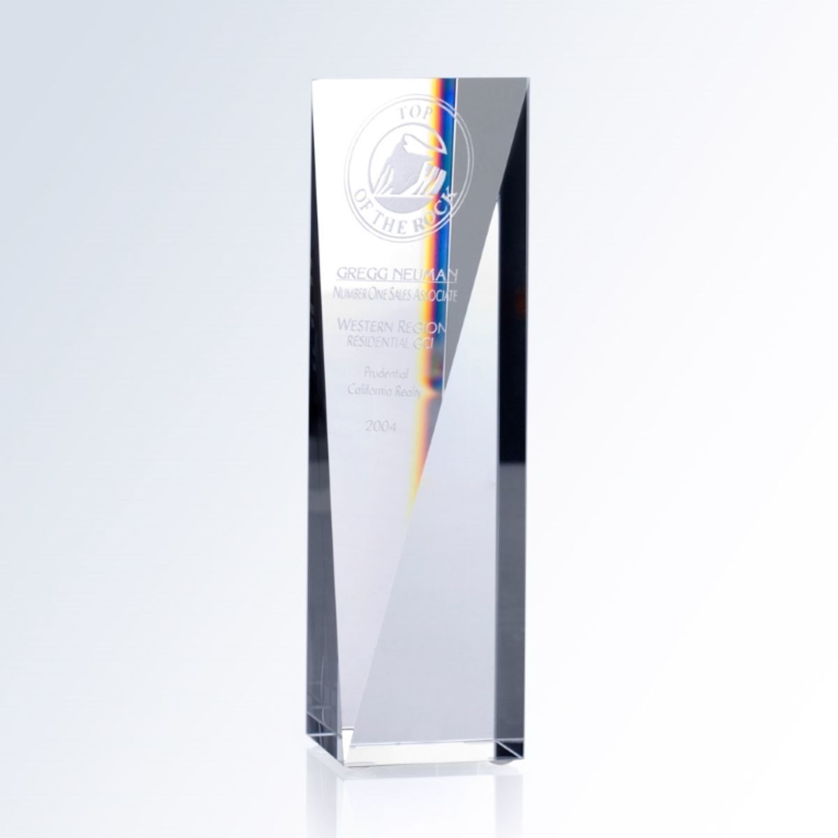 Large Goldwell Crystal Award