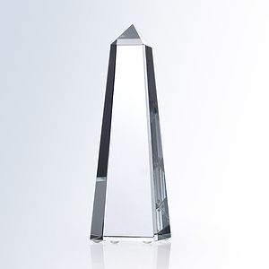 Large Master Obelisk Optic Crystal Award