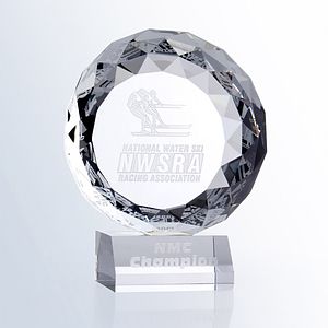 Victory Large Optic Crystal Award