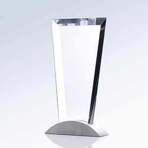 Vision Award w/Base Optic Crystal Award