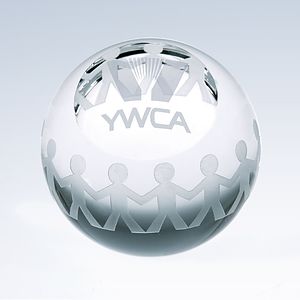 Harmony Globe Optic Crystal Award