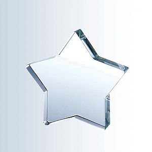 Mystical Star Optic Crystal Award - Medium