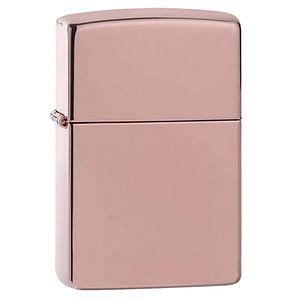 Genuine Zippo windproof lighter - High Polish Rose Gold