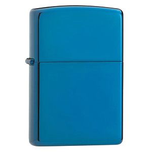 Genuine Zippo windproof lighter - High Polish Blue