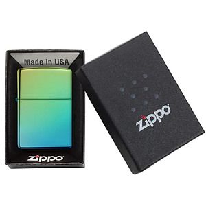 Genuine Zippo windproof lighter - High Polish Teal