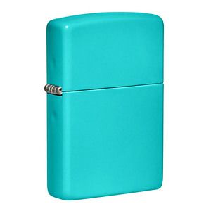 Genuine Zippo windproof lighter - Flat Turquoise