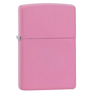 Genuine Zippo windproof lighter - Pink Matte
