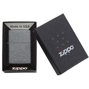 Genuine Zippo windproof lighter - Iron Stone