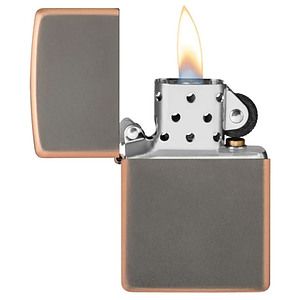 Genuine Zippo windproof lighter - Rustic Bronze