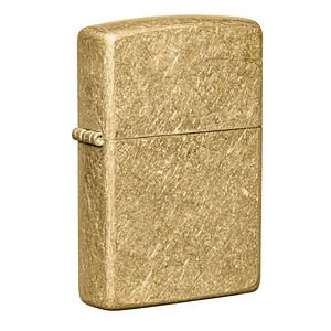 Genuine Zippo windproof lighter - Tumbled Brass