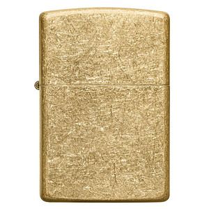 Genuine Zippo windproof lighter - Tumbled Brass