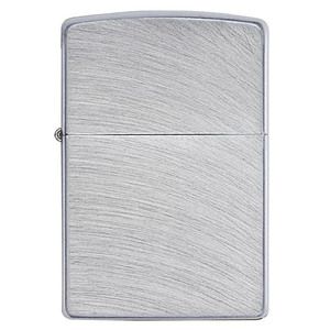 Genuine Zippo windproof lighter - Chrome Arch