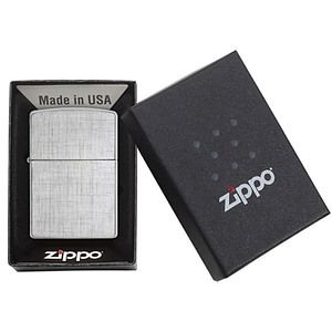 Genuine Zippo windproof lighter - Linen Weave
