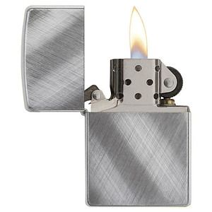 Genuine Zippo windproof lighter - Diagonal Weave