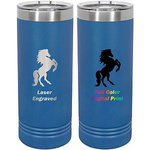 22 oz Polar Camel Skinny Stainless Steel Tumbler
