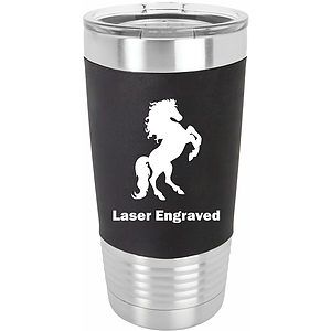 20 oz Polar Camel Silicone Grip Stainless Steel Tumbler