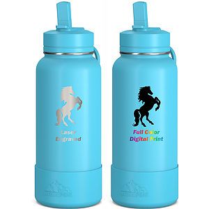 32 oz Hydrapeak Sport Straw Water Bottle LIFETIME WARRANTY!