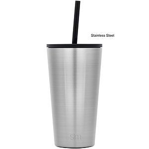 Simple Modern 16 oz Classic Tumbler with Straw Lid & Flip Lid