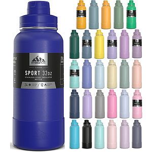 32 oz Hydrapeak Sport Water Bottle LIFETIME WARRANTY!