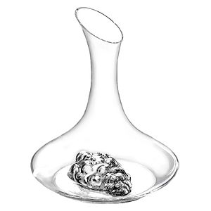 Grapes Lead-Free Crystal Decanter