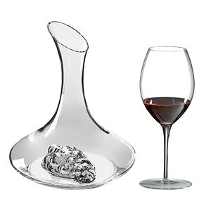 Grapes Decanter Gift Set Lead-Free Crystal