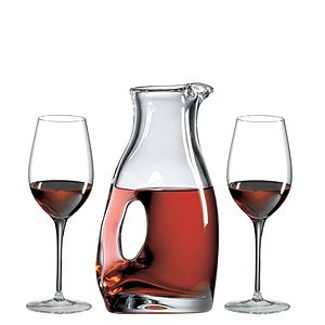 Cornwall Decanter Gift Set Lead-Free Crystal