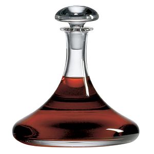 Ship's Table Lead-Free Crystal Decanter