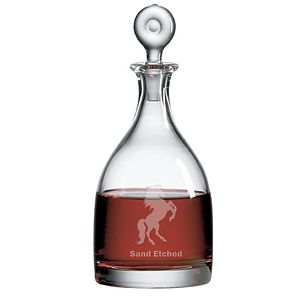 Monticello Lead-Free Crystal Decanter