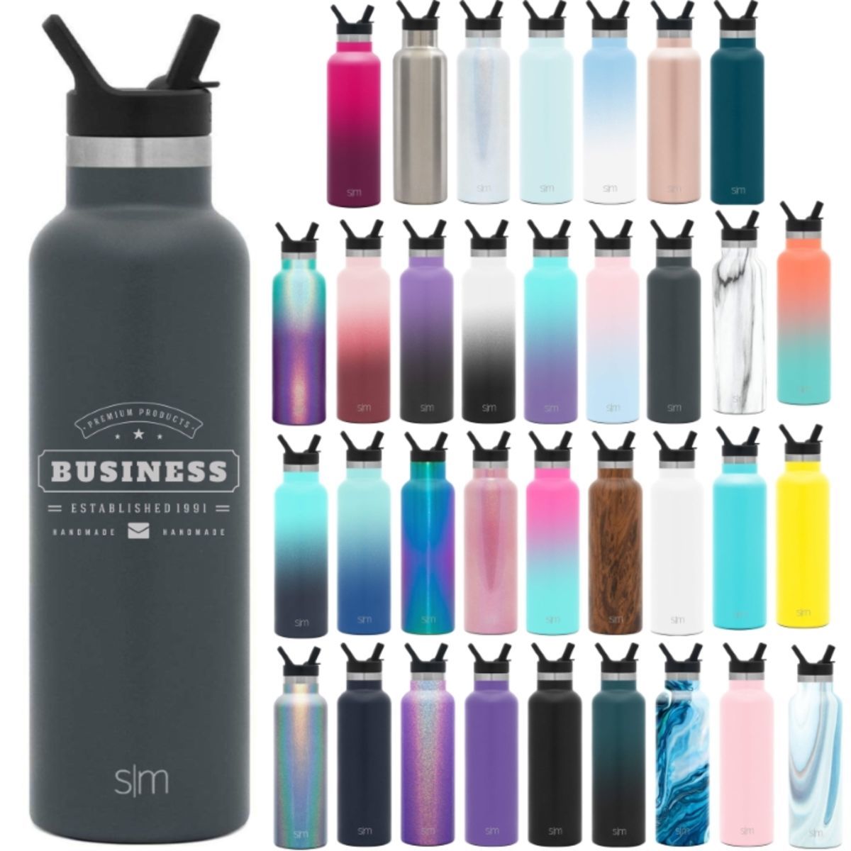 Simple Modern 20 oz Ascent Water Bottle with Straw Lid