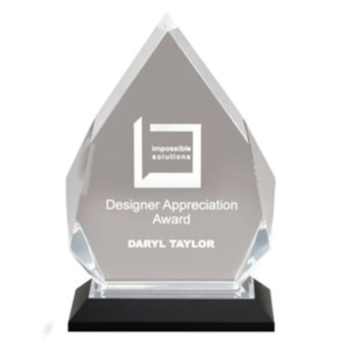 Impress Acrylic Diamond Award